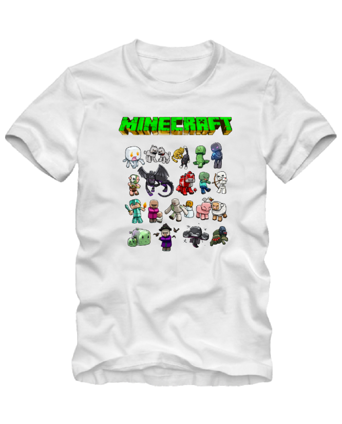 Minecraft marškinėliai skins